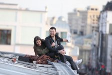 EMIN и А'STUDIO в экстремальных условиях на крыше в центре Москвы (ФОТО/ВИДЕО)