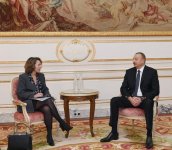 Ilham Aliyev meets deputy CEO of SUEZ Environment (PHOTO)