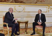 Ilham Aliyev meets Vivaction president in Paris (PHOTO)