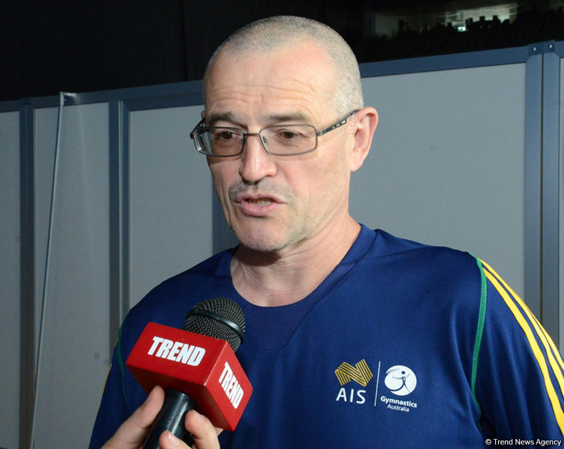 Условия, созданные в Национальной арене гимнастики, впечатляют - тренер  сборной Австралии (ФОТО)