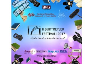 Объявлены дата и место проведения финала второго Фестиваля буктрейлеров в Азербайджане