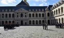 В Париже состоялась  церемония официальной встречи Президента Азербайджана (ФОТО)