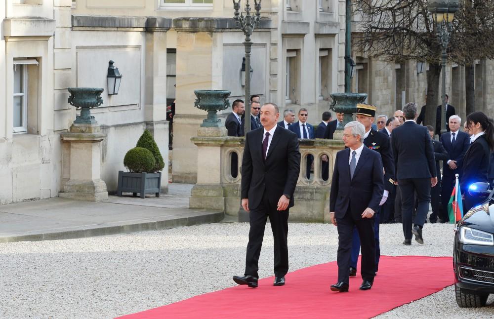 Состоялась встреча Президента Азербайджана Ильхама Алиева с председателем Национальной ассамблеи Франции (ФОТО)