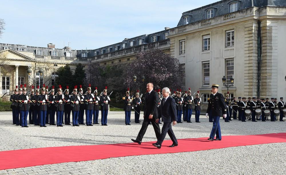 Состоялась встреча Президента Азербайджана Ильхама Алиева с председателем Национальной ассамблеи Франции (ФОТО)