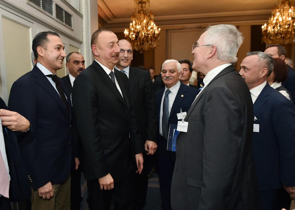 Президент Ильхам Алиев: Связи Азербайджана с Францией имеют важное значение