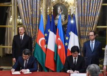 Состоялось подписание азербайджано-французских документов (ФОТО)