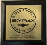 Heydar Aliyev International Airport recognized as best airport in CIS countries