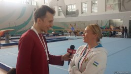 Гимнастика в Азербайджане будет развиваться, развиваться и еще раз развиваться - чемпионка мира (ФОТО)