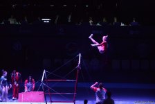 Azerbaijani gymnasts reach uneven bars finals at FIG World Cup in Baku (PHOTO)