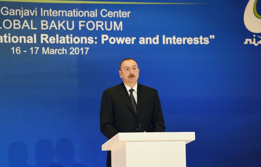 Президент Ильхам Алиев: Азербайджан играет роль стабилизирующего фактора в своем регионе