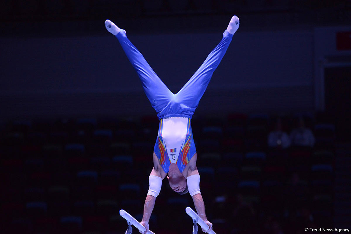 Bakıda idman gimnastikası üzrə Dünya Kuboku yarışının ilk günü başladı (FOTO)