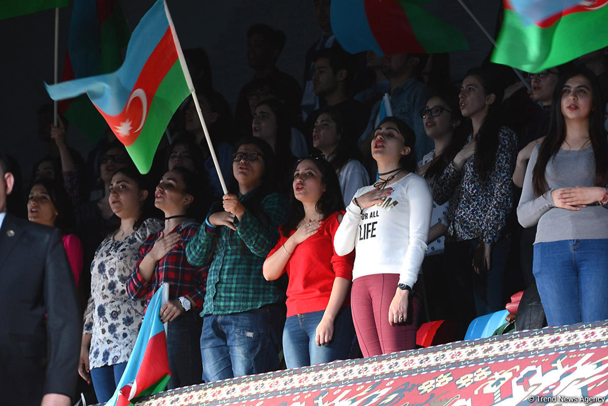 Baku hosts opening ceremony for FIG World Cup (PHOTO)