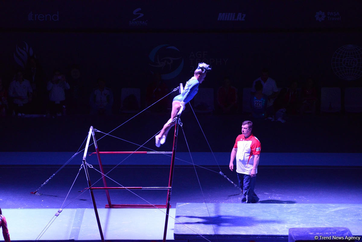 Azerbaijani gymnasts reach uneven bars finals at FIG World Cup in Baku (PHOTO)