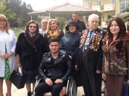 Новрузовское празднество в «Лечебном пансионате для инвалидов» в Шагане