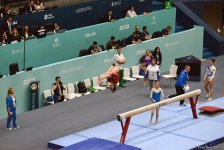 Day 2 of FIG World Cup in artistic gymnastics kicks off in Baku (PHOTO)