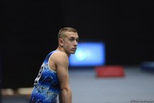 Стартовал второй день соревнований Кубка мира по спортивной гимнастике в Баку (ФОТО)