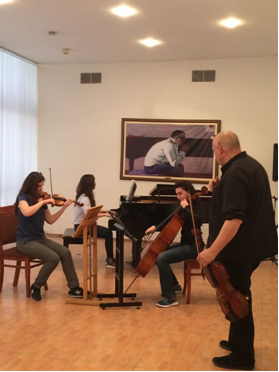 Музыканты из Великобритании провели мастер-класс для бакинских студентов (ФОТО)