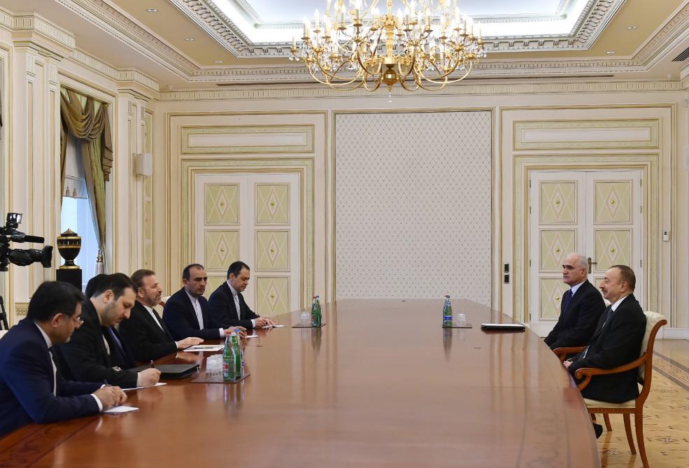 Ilham Aliyev receives Iran’s ICT minister Vaezi