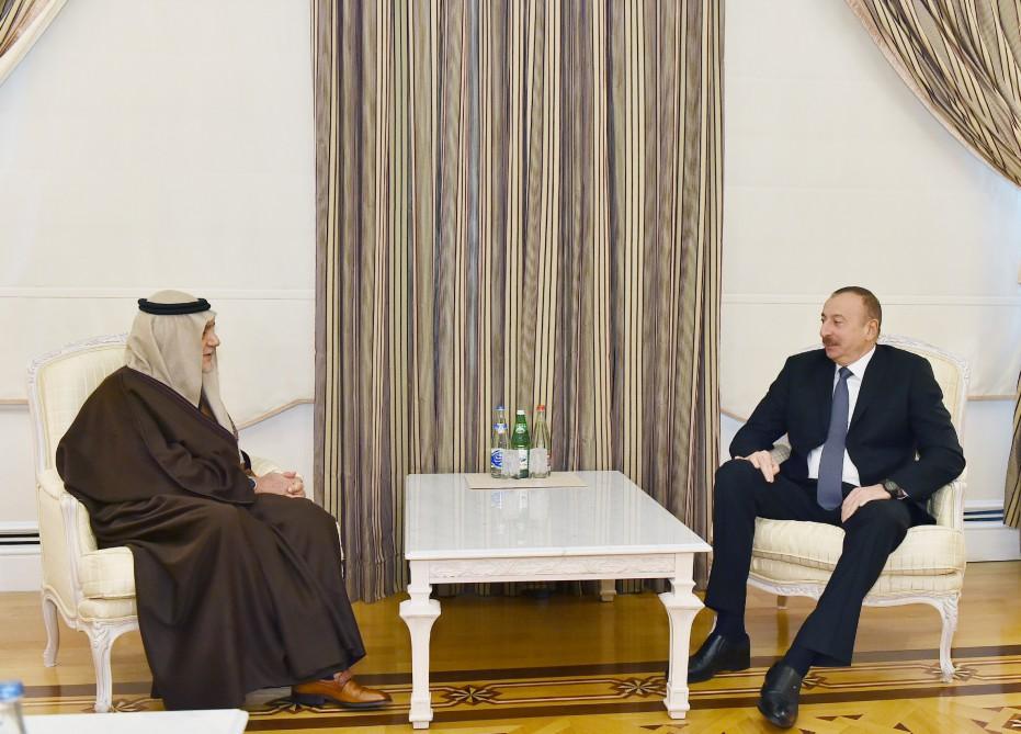 Ilham Aliyev receives Saudi prince