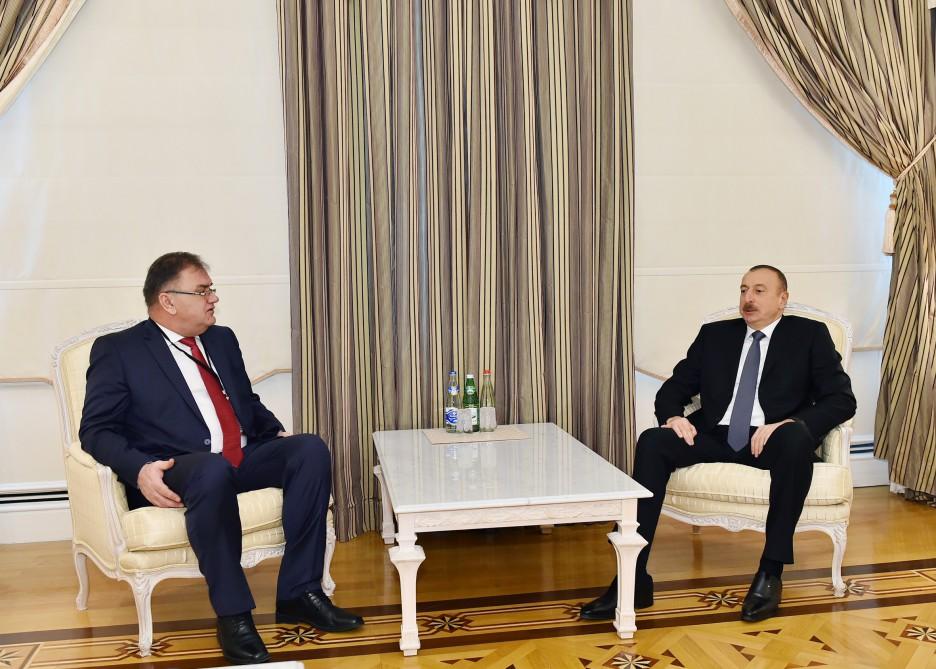 Президент Ильхам Алиев принял председателя Президиума Боснии и Герцеговины