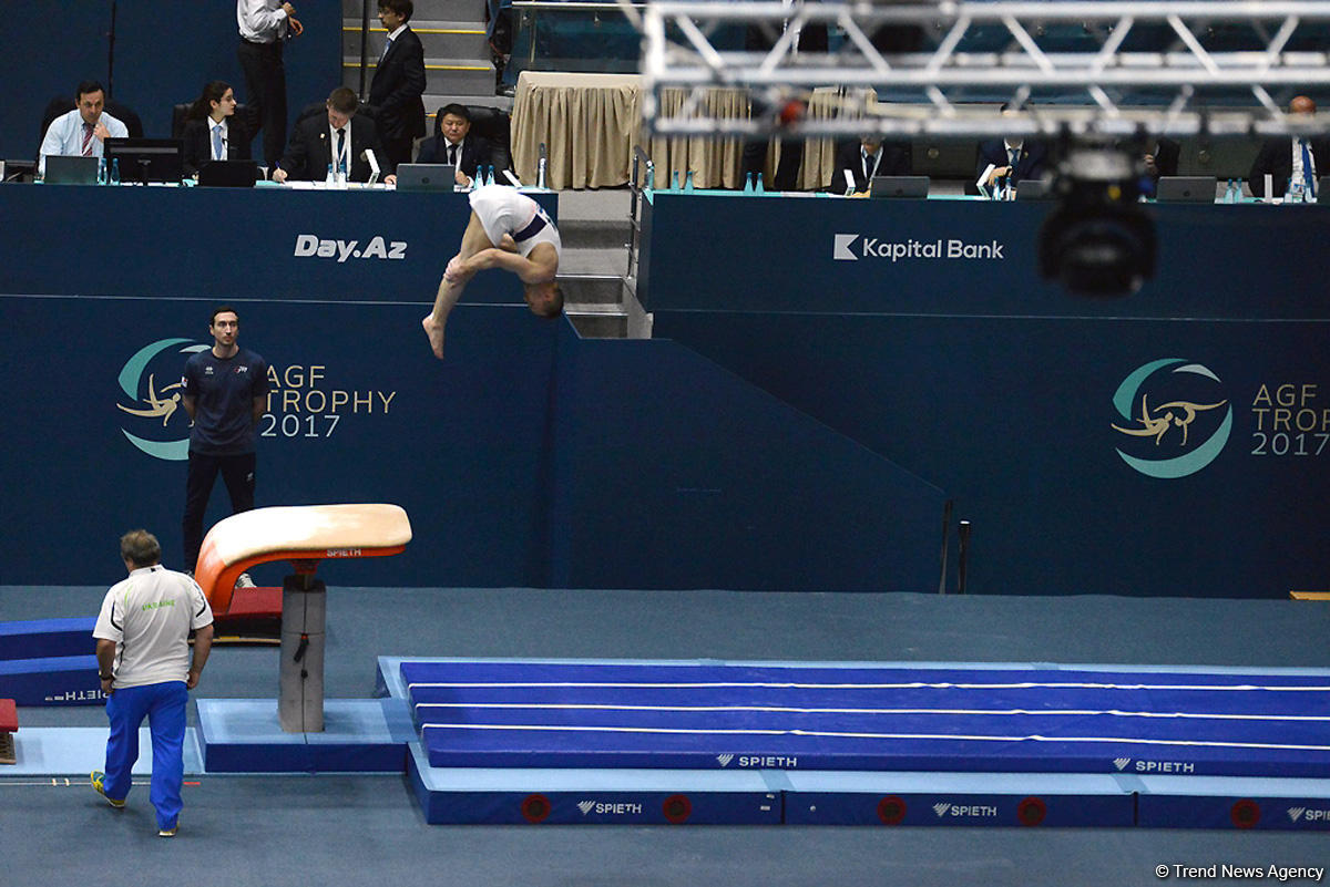 Day 2 of FIG World Cup in artistic gymnastics kicks off in Baku (PHOTO)