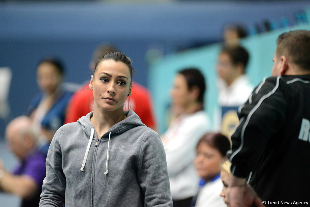 Day 2 of FIG World Cup in artistic gymnastics kicks off in Baku (PHOTO)