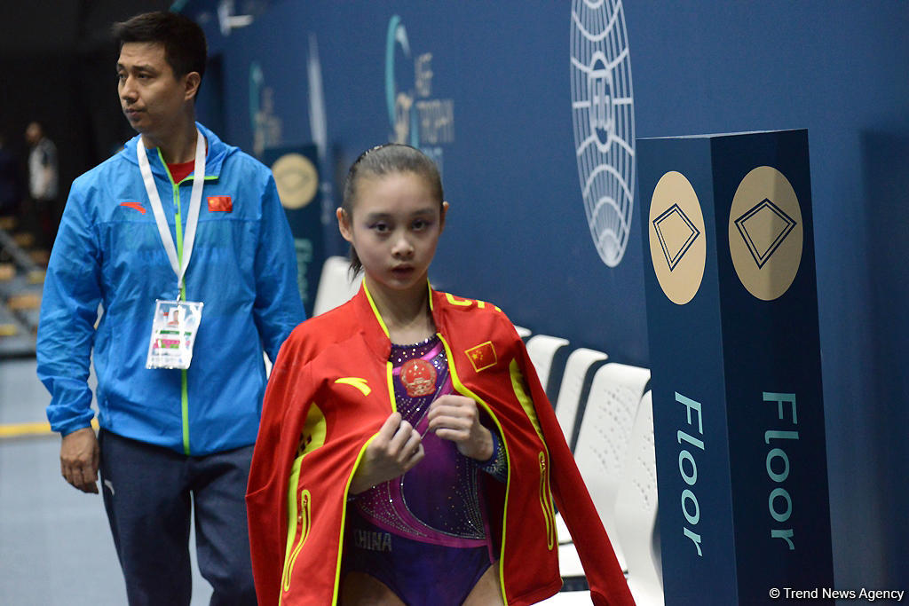 Bakıda idman gimnastikası üzrə Dünya Kubokunun ikinci günü başladı (FOTO)