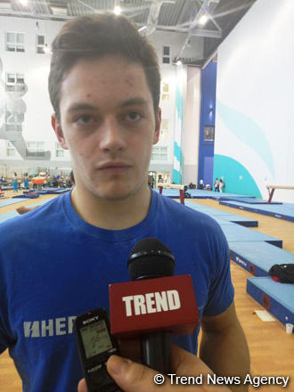 Кубок мира по спортивной гимнастике в Баку один из лучших - хорватский гимнаст