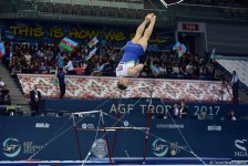 Bakıda idman gimnastikası üzrə Dünya Kubokunda üçüncü günün ən gözəl anları (FOTO)