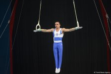 Лучшие моменты третьего дня соревнований Кубка мира по спортивной гимнастике в Баку (ФОТОРЕПОРТАЖ)
