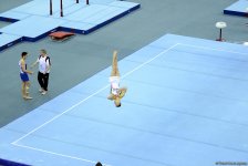 В Баку стартовал первый день финалов Кубка мира по спортивной гимнастике (ФОТО)