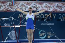 В Баку стартовал первый день финалов Кубка мира по спортивной гимнастике (ФОТО)