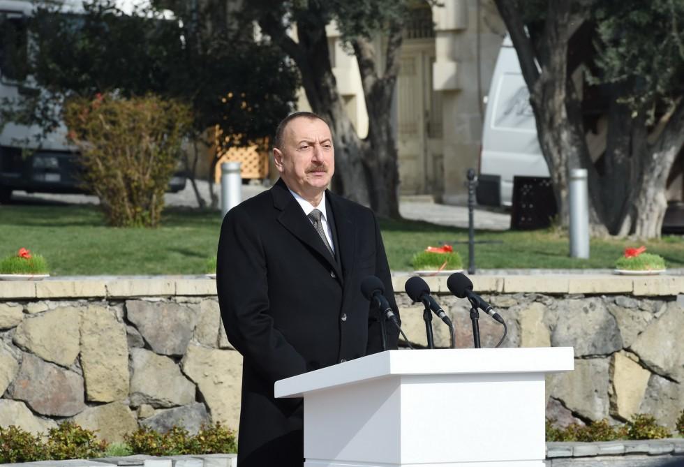 Президент Ильхам Алиев: Ценности Азербайджана для нас превыше всего