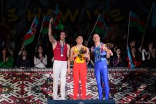 Winners of second day of Baku World Cup in artistic gymnastics finals awarded (PHOTO)