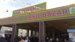 В Баку открылась ярмарка "Зеленый маркет Agromall" (ФОТО)