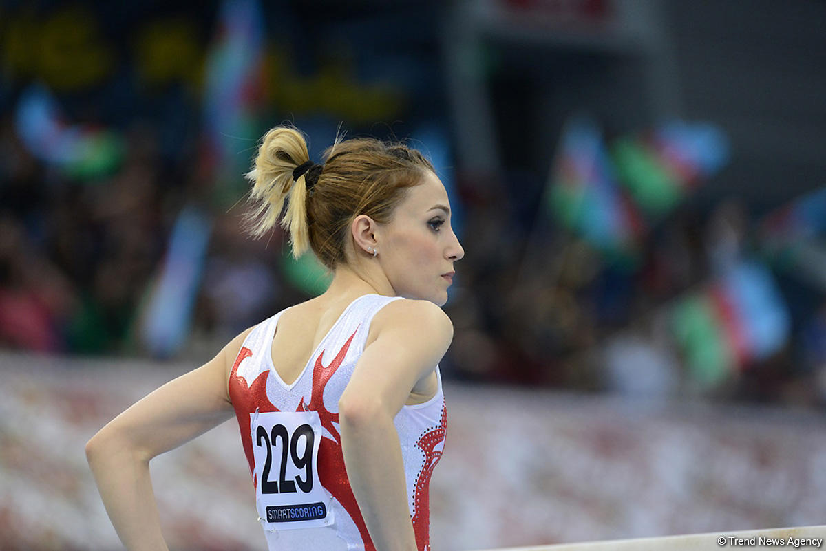 Day 4 of FIG World Cup in artistic gymnastics in Baku (PHOTO)