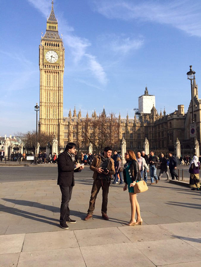 Путешествие в Лондон вместе с Нигяр Джамал (ВИДЕО, ФОТО)