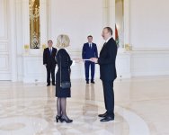 Ilham Aliyev receives credentials of incoming Portuguese, Danish ambassadors (PHOTO)