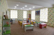 Ilham Aliyev opens orphanage-kindergarten in Saatli (PHOTO)