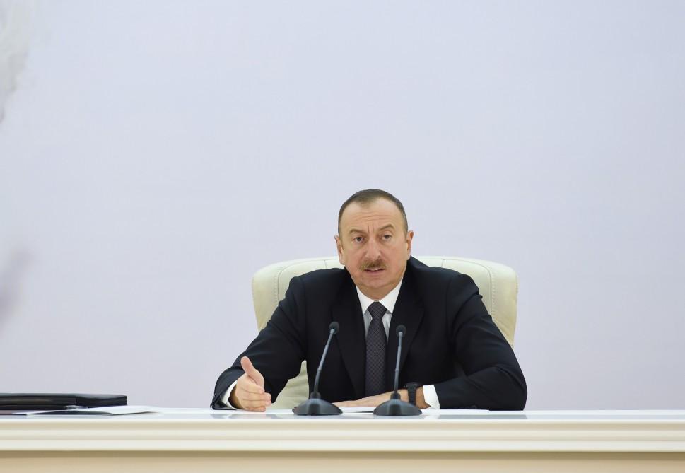 Президент Ильхам Алиев: Мы уже, можно сказать, восстановили хлопководство в Азербайджане, и в предстоящие годы будем идти только по пути развития