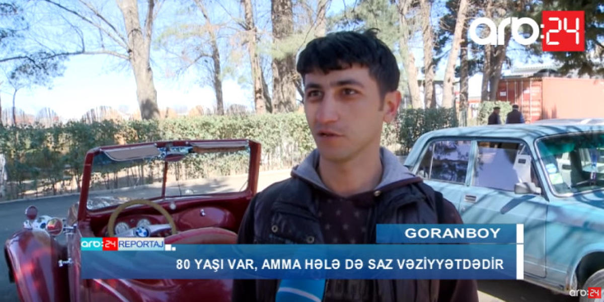 Goranboylunun 80 yaşlı qeyri-adi avtomobili (VİDEO/ FOTO)