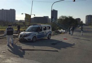 Mersin'de polis aracına bombalı saldırı