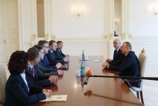 Ilham Aliyev receives delegation led by governor of Russia’s Stavropol Province (PHOTO)