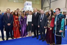 President Ilham Aliyev, First Lady Mehriban Aliyeva view AITF 2017 fair (PHOTO)