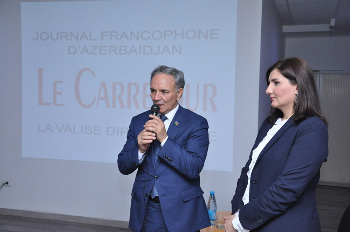 "Le Carrefour" qəzetinin Frankofoniya həftəsində təqdimatı keçirilib (FOTO)