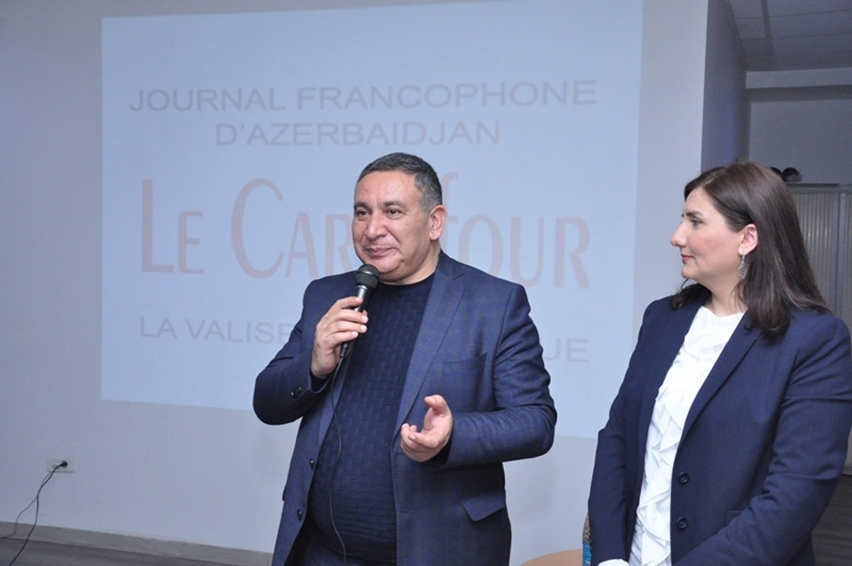 "Le Carrefour" qəzetinin Frankofoniya həftəsində təqdimatı keçirilib (FOTO)