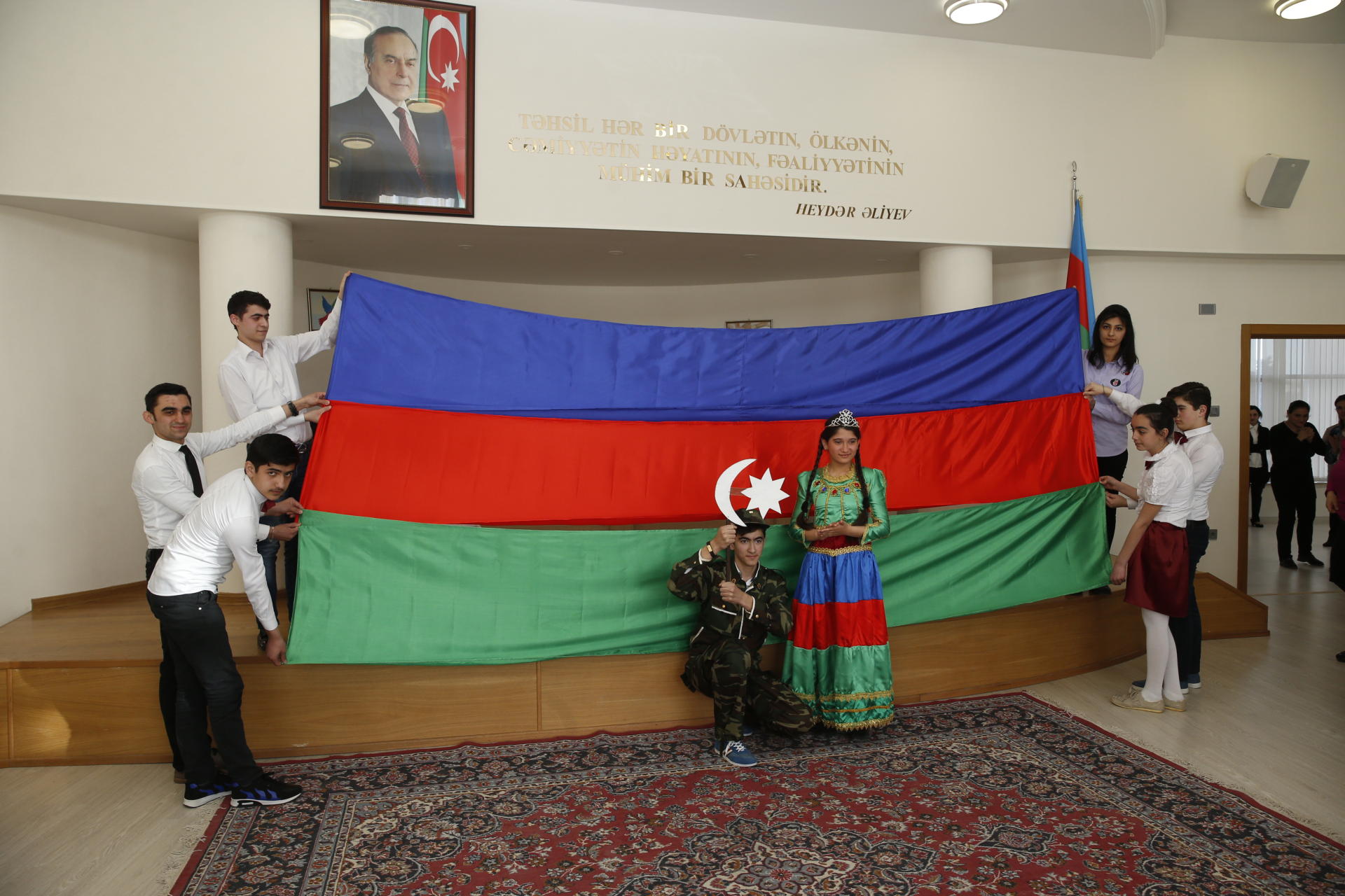 Вице-президент Фонда Гейдара Алиева Лейла Алиева посетила специальные школы-интернаты для детей с ограниченными возможностями здоровья (ФОТО)