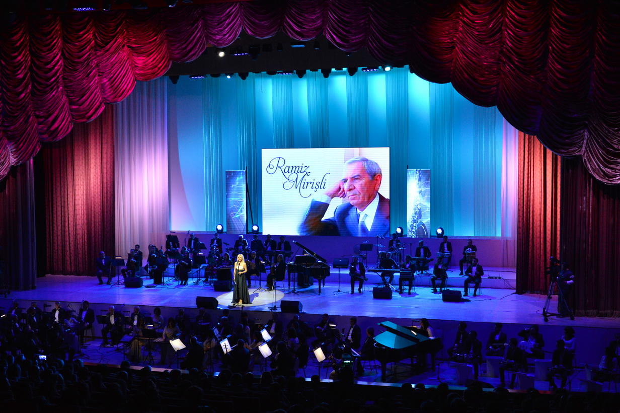 Во Дворце Гейдара Алиева прошел вечер, посвященный творчеству Рамиза Миришли (ФОТО)