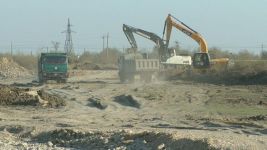 Yevlaxda 6 yaşayış məntəqəsini birləşdirən yol yenidən qurulur (VİDEO/FOTO)