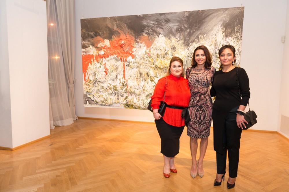 Talented Azerbaijani artist Aida Mahmudova’s ‘Landscaped’ exhibition opens in Vienna (PHOTO)